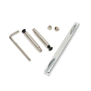 Maner cu sild pentru usi, model STRAJA, Y90, 240x45 mm, finisaj negru mat - Img 6