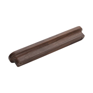 Maner din lemn pentru mobilier, model Nemora, distanta dintre gauri = 96 | 160 | 2x224 | 3x320 mm, finisaj nuc - Img 4