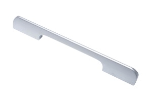 Mâner metalic IFL model W4002 pentru mobilă, finisaj aluminiu, 128/192/320 mm - Img 2