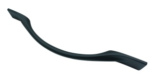 Maner metalic pentru mobilier, model Tara, distanta dintre gauri = 128 | 192 mm, finisaj negru mat - Img 2