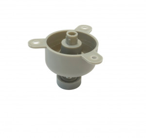 Picior cescuta 3 prinderi aplicate, H=27 mm, gri