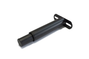 Picior metalic reglabil pentru somiera, Ø38,5 mm, H 175–335 mm, finisaj negru - Img 3