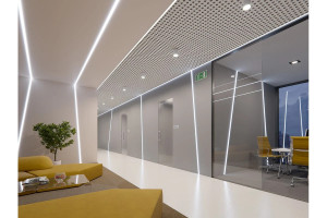 Set 2 conectori verticali la 90 grade profile GLAX pentru gips carton - Img 2