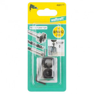 Set opritoare burghie lemn otel Wolfcraft 4681000