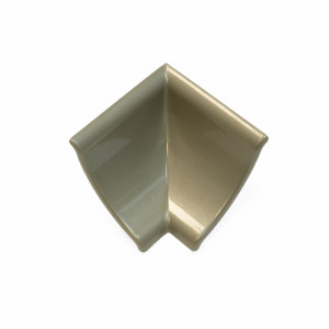 Set accesorii pentru montaj inaltator concav pentru blat, plastic, finisaj inox