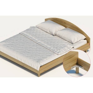 Coltar IT imbinare rame pat, 198x198x280x40x1 mm, zincat alb - Img 3