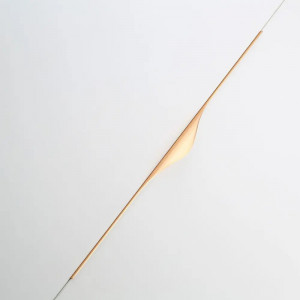 Maner metalic aplicat pentru mobilier, model MOLINA, stil modern/minimalist, Lungime totala = 396 | 496 | 596 | 796 mm, finisaj auriu mat