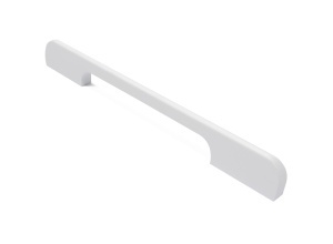Mâner metalic IFL model W4002 pentru mobilă, finisaj alb mat, 128/192/320 mm - Img 2