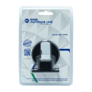 Opritor magnetic pentru usi, model Carisma, finisaj negru mat - Img 9