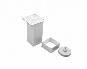 Picioare model KARE, finisaj aluminiu - Img 3