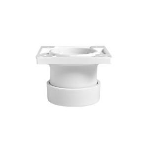 Picior mobilier reglabil din plastic FILO, finisaj alb, 50 / 80 / 100 mm - Img 2