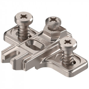 Placuta 3 mm cu suruburi pentru balamale BLUM MODUL - Img 2