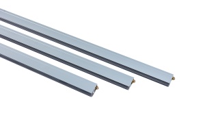 Prag automat retractabil și reglabil pentru uși, aluminiu/TPE, 800 / 1000 / 1200 mm