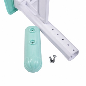 Scaun plastic pentru gradinita, 280x300 mm, H260-300/530-570 mm, gri/albastru | galben | rosu | roz | verde - Img 16