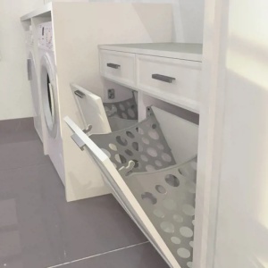 Set laterale plastic pentru cos rufe L 295 mm x H 485 mm - Img 4