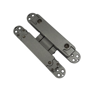 Balamă ascunsă reglabilă 3D pentru uși interior IFL 1208x, 150 × 25 mm, set 2 buc, finisaj alb | aluminiu | negru - Img 8