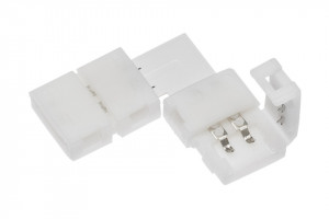 Conector unghiular XC11 pentru banda LED de 8 mm, LD-ZTKT8MM-02N - Img 1