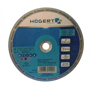 Disc HOGERT pentru debitare otel/inox