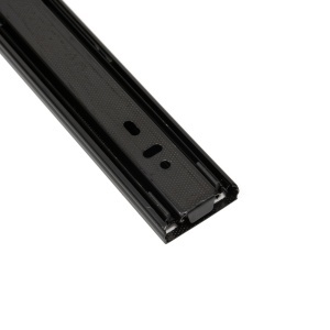 Glisiera IFL cu bile H=42 mm, pentru sertare cu adancimea de 300 | 350 | 400 | 450 | 500, max 30 Kg, neagra - Img 6