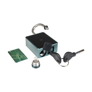 Lacăt smart TitanLock cu cifru, card și aplicație Tuya, IP65 - Img 5