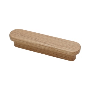Maner din lemn pentru mobilier, model Nemora, distanta dintre gauri = 96 | 160 | 2x224 | 3x320 mm, finisaj stejar natur