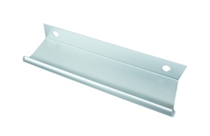 Maner metalic pentru mobilier, model Attis, Lungime totala = 50 | 120 | 200 | 300 | 400 | 1200 mm, finisaj aluminiu - Img 4