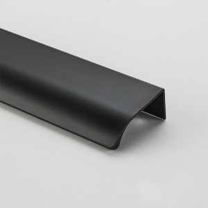 Maner metalic pentru mobilier, model Attis, Lungime totala = 50 | 120 | 200 | 300 | 400 | 1200 mm, finisaj negru mat - Img 6