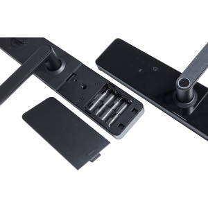 Mâner smart Viva Lock, amprentă, parolă, card și acces via aplicație Smartlock Pro, negru - Img 4