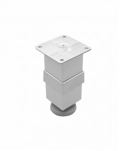 Picioare model KARE, finisaj aluminiu - Img 2
