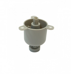 Picior cescuta 3 prinderi aplicate, H=44 mm, gri