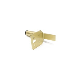Picior pentru mobilier si canapele, model OREN, H = 100 | 150 mm, finisaj auriu periat - Img 5