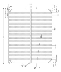 Somieră IFL pentru pat, compatibilă cu mecanism de ridicare sau picioare, 14 rânduri de lamele, 140/160/180 x 200 cm - Img 3