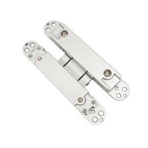 Balamă ascunsă reglabilă 3D pentru uși interior IFL 1208x, 150 × 25 mm, set 2 buc, finisaj alb | aluminiu | negru - Img 15