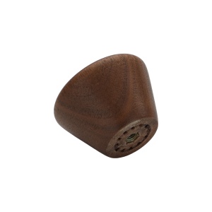 Buton din lemn pentru mobilier, model Skala, Ø40x25 mm, finisaj stejar natur | nuc - Img 7