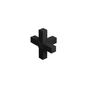 Element 3D pentru imbinare 5 profile sistem Puzzle