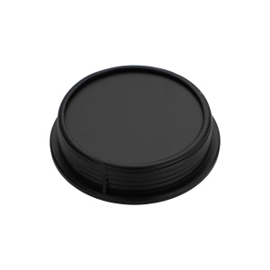 Maner metalic ingropat mobilier, model Mira, Ø 35 mm, finisaj aluminiu | crom lucios | negru mat - Img 3