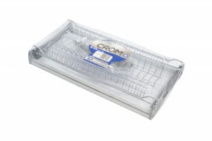 Scurgator /picurator IFL crom lucios pentru corp de de 450 | 600 | 700 | 800 | 900 mm , otel/plastic gri
