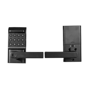 Set mâner smart cu broască Codex Grip, amprentă, cod, card și aplicație Tuya, negru - Img 7