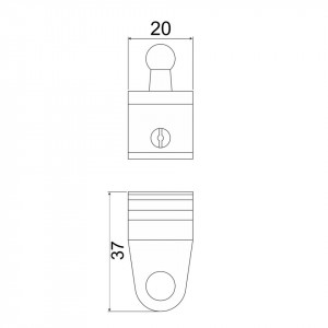 ADAPTOR SAMET CU BILA PENTRU PROFIL - Img 2