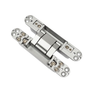 Balamă ascunsă reglabilă 3D pentru uși interior IFL 1208x, 150 × 25 mm, set 2 buc, finisaj alb | aluminiu | negru - Img 12