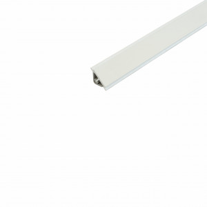 Inaltator alb triunghiular IFL Mini IT pentru blat | Plinta antistrop triunghiulara pentru blat aluminiu | alb | negru triunghiular IFL IT pentru blat | Plinta antistrop alba triunghiulara pentru blat 