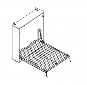 Kit somiera demontabila, 1400 x 2000 mm