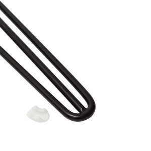 Picior metalic pentru mese model TRINITY, otel, H=406 | 710 mm, finisaj negru mat - Img 7
