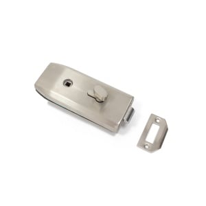 Set broasca si maner pentru usa din sticla 10-12 mm, model NEXA, asimetrica, finisaj inox - Img 6