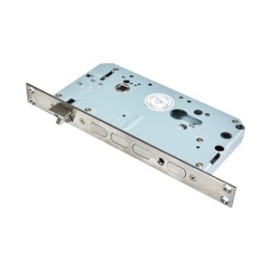 Broască pentru uși metalice și lemn, compatibilă cu mânere smart, interax Y68, cod 12200 - Img 2