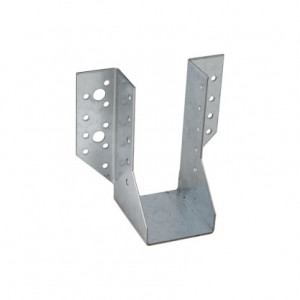 Element metalic fixare grinzi late de 45 | 50 | 60 | 100 mm pe lemn/perete, aripi exterioare, model WB