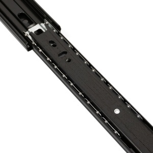 Glisiera IFL cu bile H=42 mm, pentru sertare cu adancimea de 300 | 350 | 400 | 450 | 500, max 30 Kg, neagra - Img 7