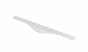 Maner metalic aplicat pentru mobilier, model MOLINA, stil modern/minimalist, Lungime totala = 296 | 396 | 496 | 596 | 796 mm, finisaj aluminiu