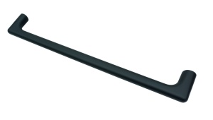 Maner metalic pentru mobilier, model Kupa, distanta dintre gauri = 128 | 160 | 192 mm, finisaj negru mat - Img 2