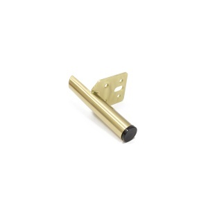 Picior pentru mobilier si canapele, model OREN, H = 100 | 150 mm, finisaj auriu periat - Img 6